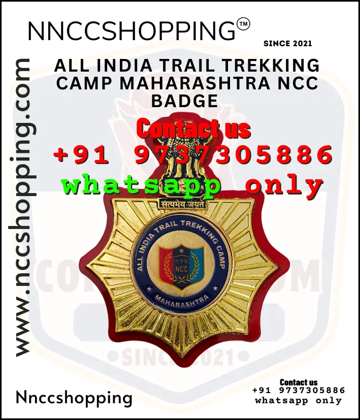All india trail trekking camp maharashtra ncc badge