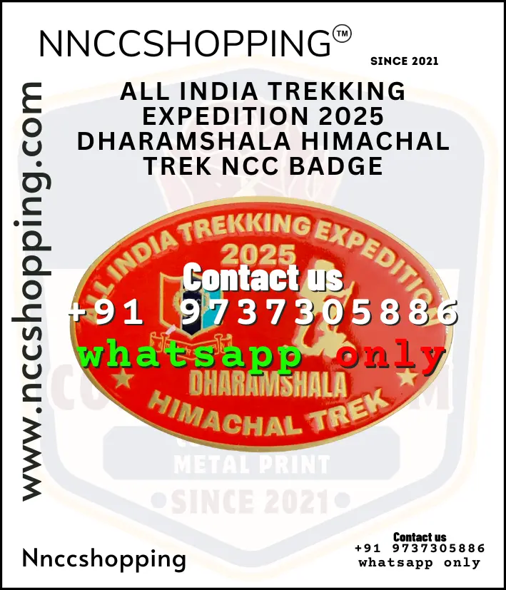 All india trekking expedition 2025 dharamshala himachal trek ncc badge