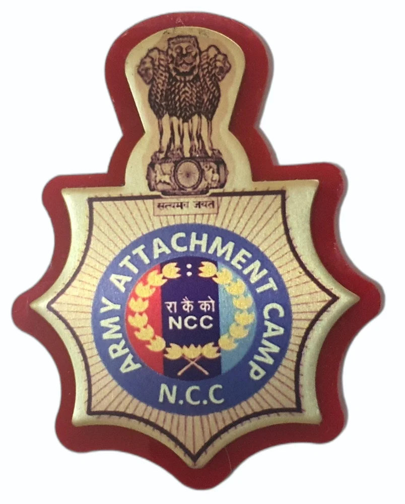 ARMY attachment camp NCC badge