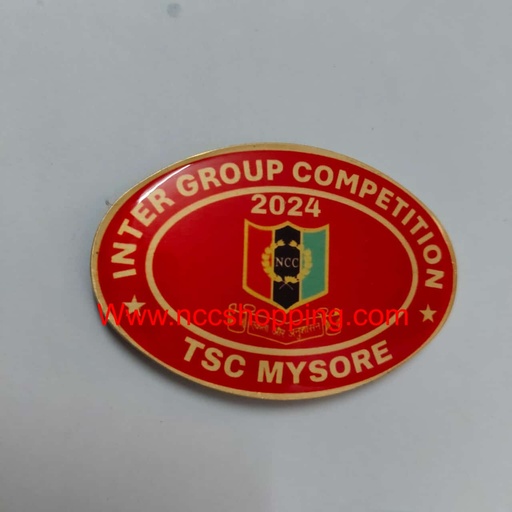 Inter group competition TSC my sore Ncc badge 