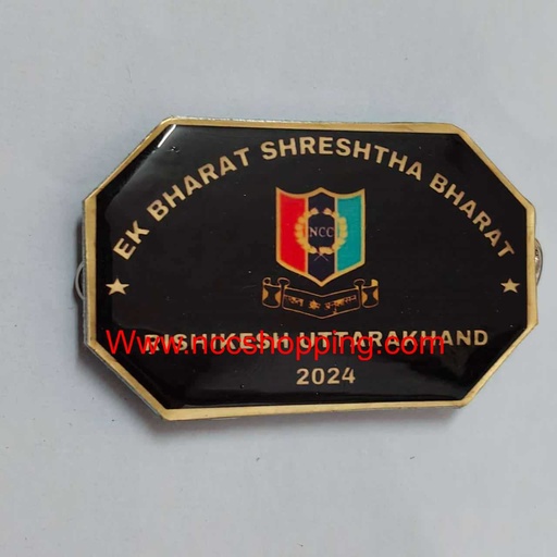 Ek Bharat shreshth Bharat Rishikesh Uttarakhand Ncc Badge 