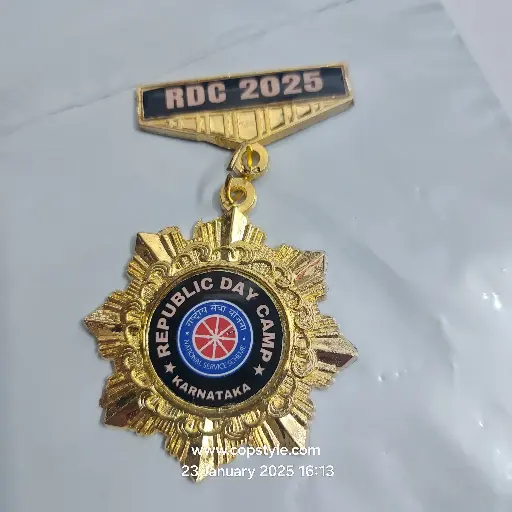 [Badges] RDC 2025 republic day camp Karnataka NCC medal