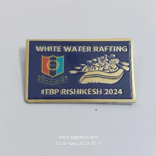 [Badges] white water rafting itbp rishikesh Ncc badge