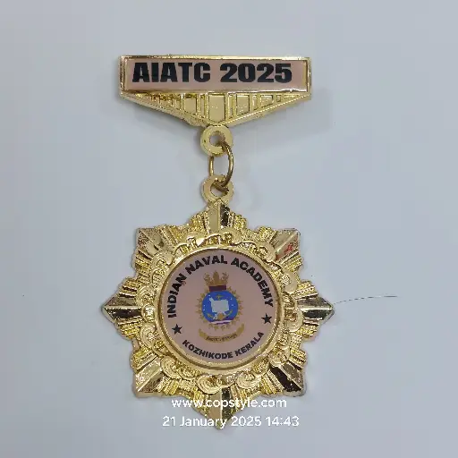 [Badges] Aitc 2025 Indian Naval Academy Kozhikode Kerala ncc medel