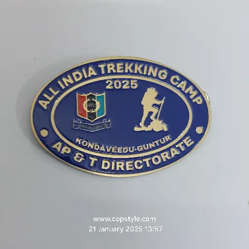 [Badges] All india trekking camp 2025 kondaveedu guntur ap and directorate ncc badge
