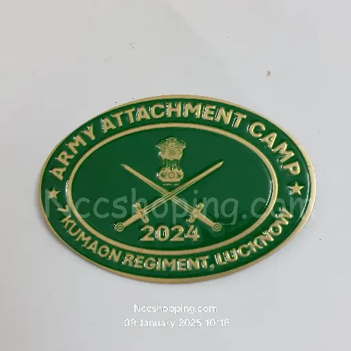 [Badges] Army attachment camp 7 Kumaon Regiment Lucknow NCC batch
