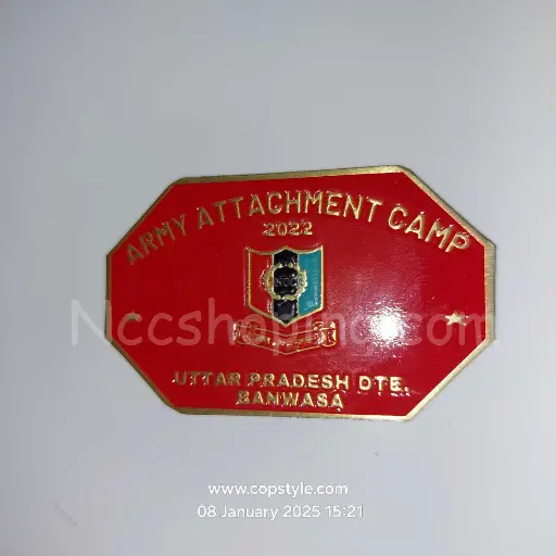 [Badges] Army attachment camp 2022 Uttar Pradesh DTE bansawasa NCC batch