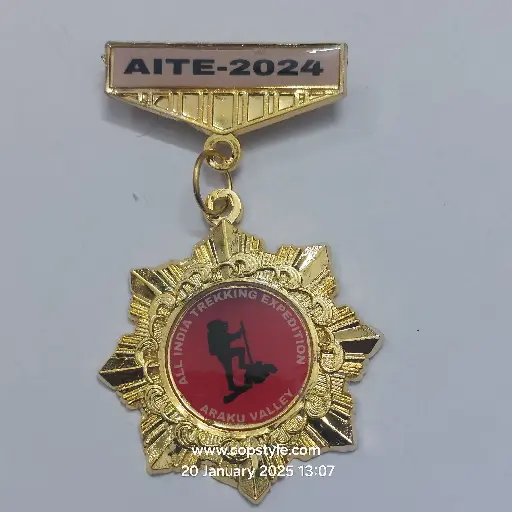 [badges] AIT 2024 all India trekking expedition Araku Valley NCC batch