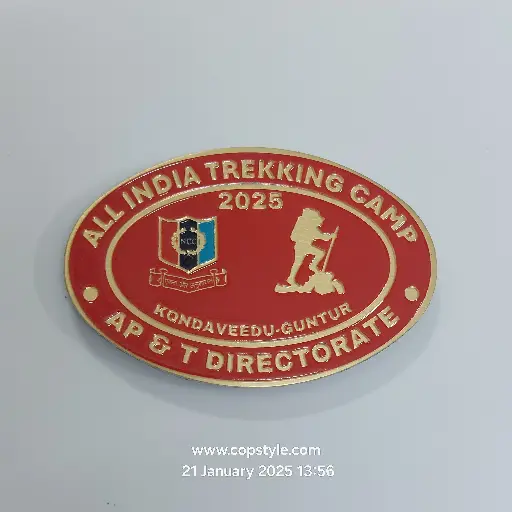 [badges] All india tracking camp 2025 guntur ap and decorate Ncc badge