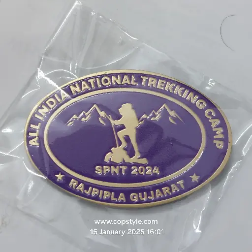 [badges] All India tracking camp spnt 2024 Rajpipla Gujarat NCC batch