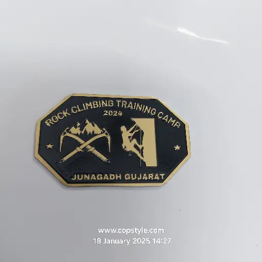 [badges] Rock climbing training camp 2024 Vijayanagar Gujarat NCC batch