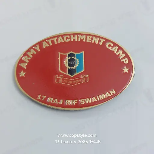 [badges] Army attachment camp 7th Raj rif Swaiman NCC batch