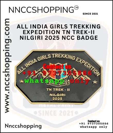 All India Girls Trekking Expedition TN Trek-II Nilgiri 2025 NCC Badge