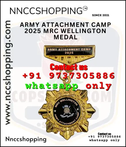 Army Attachment Camp 2025 MRC Wellington Medal