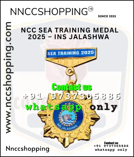 NCC Sea Training Medal 2025 – INS Jalashwa