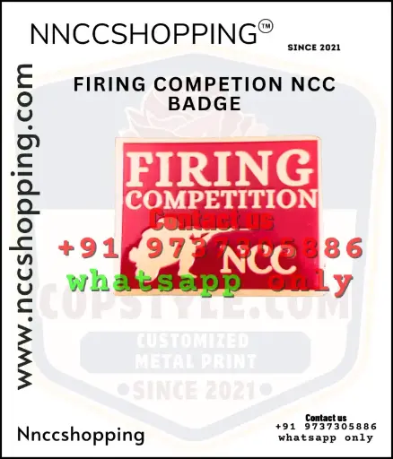 Firing competion ncc badge