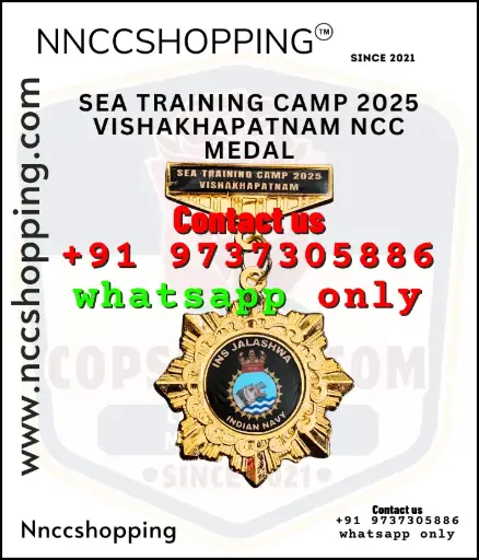 Sea training camp 2025 vishakhapatnam ncc medal