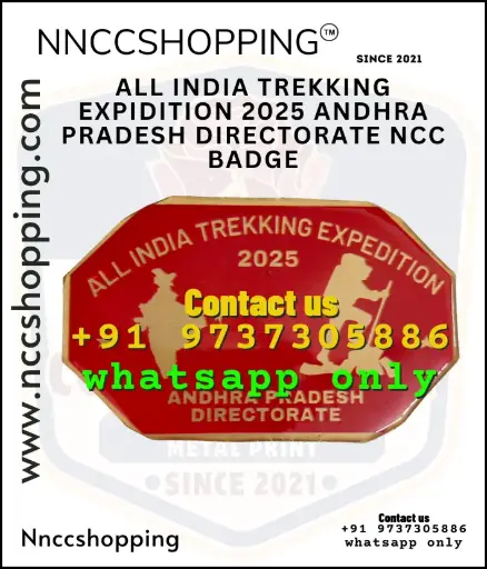 All india trekking expidition 2025 andhra pradesh directorate ncc badge