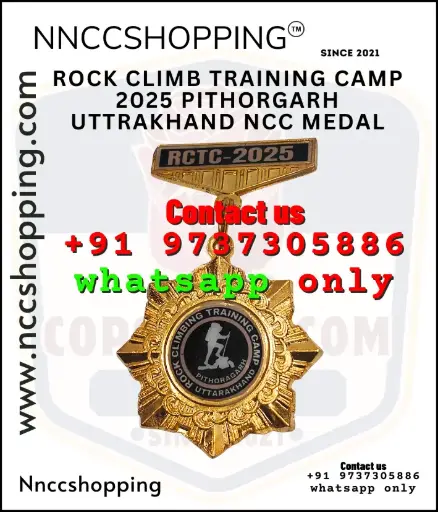 Rock climb training camp 2025 pithorgarh uttrakhand ncc medal