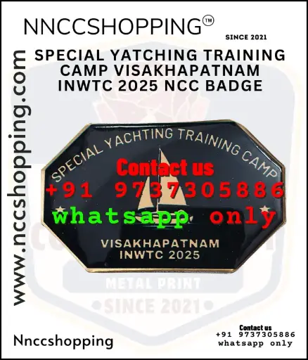 Special yatching training camp visakhapatnam inwtc 2025 ncc badge